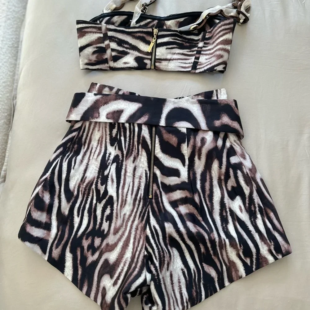 Bronx and Branco Kalifa Set in Brown and White - Picture 4 of 4